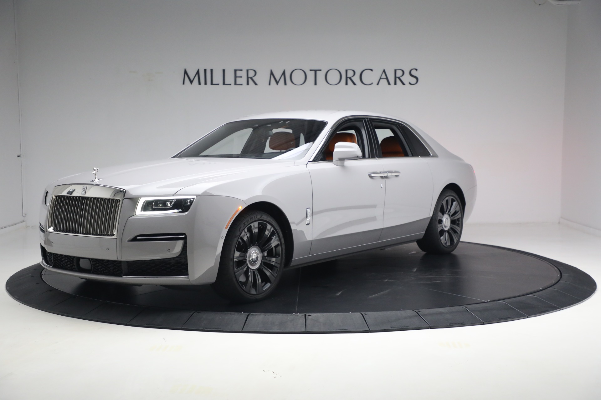 Certified 2021 Rolls-Royce Ghost Base with VIN SCATV0C05MU206396 for sale in Greenwich, CT